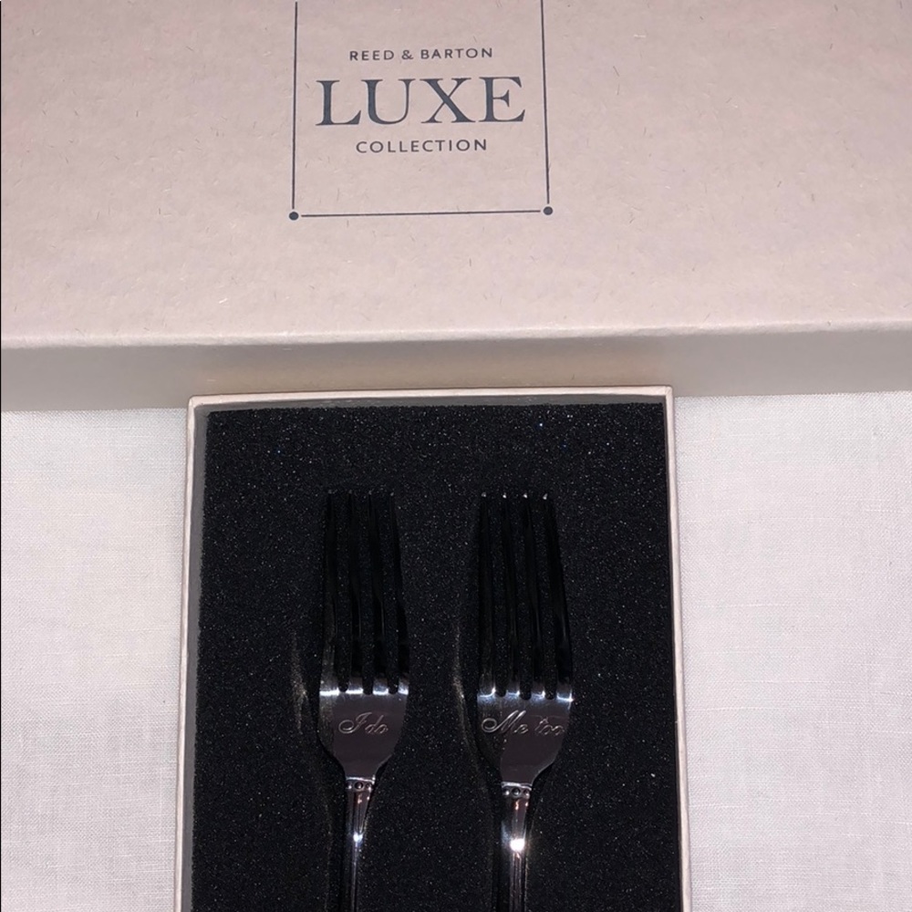 Silver Wedding forks